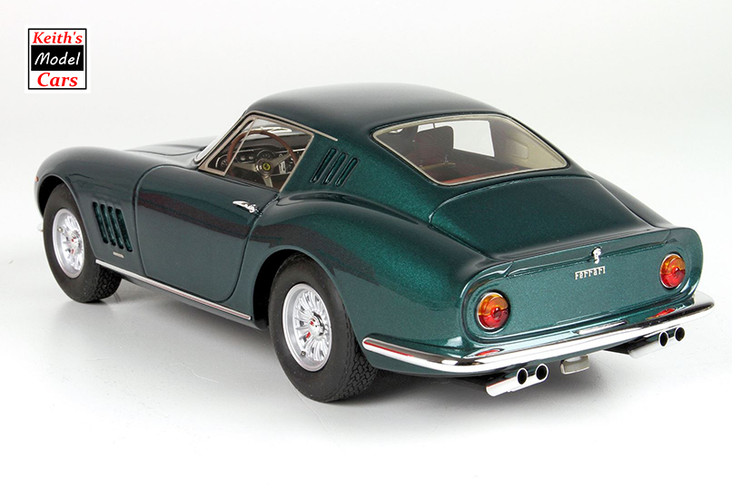 1:18 Scale BBR Models Ferrari 275 GTB in Verde Scuro (Paris Autoshow 1964)  (BBR1822C)