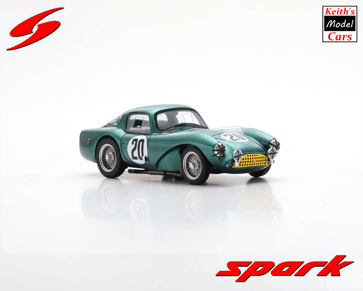 1:43 Scale Spark Models Aston Martin DB3 S 24H Le Mans 1954 (No.20 