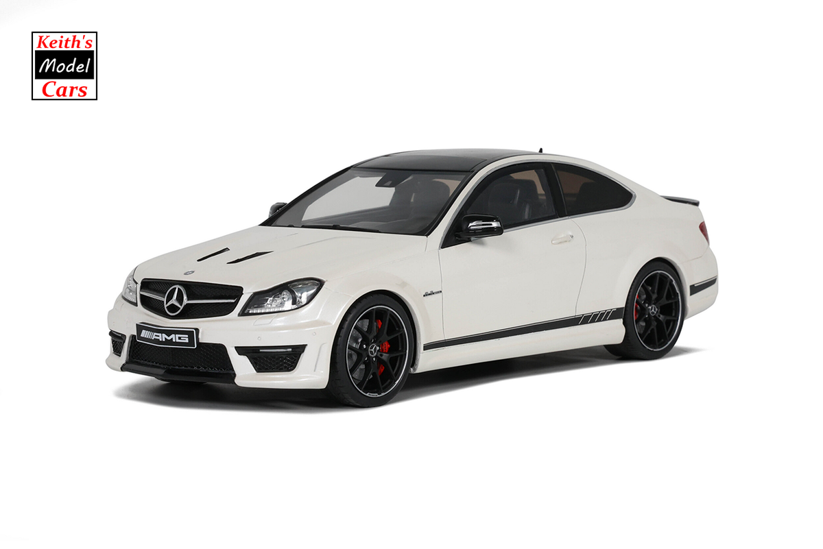 1:18 Scale GT Spirit Mercedes-Benz C63 AMG - Edition 507 in Polar White ...