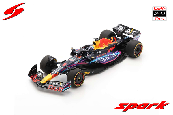 [1/12 Scale] Red Bull Racing RB19 - Monaco GP 2023 - Winner (No.1 - M. Verstappen) by Spark Models