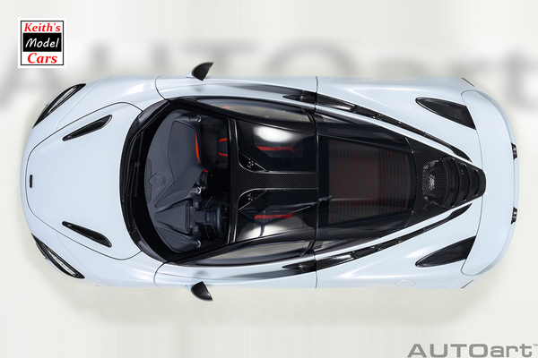 [1/18 Scale] McLaren 720S in Silica White by AUTOart Models