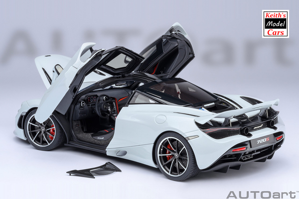 [1/18 Scale] McLaren 720S in Silica White by AUTOart Models