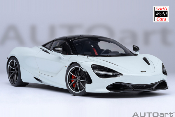 [1/18 Scale] McLaren 720S in Silica White by AUTOart Models