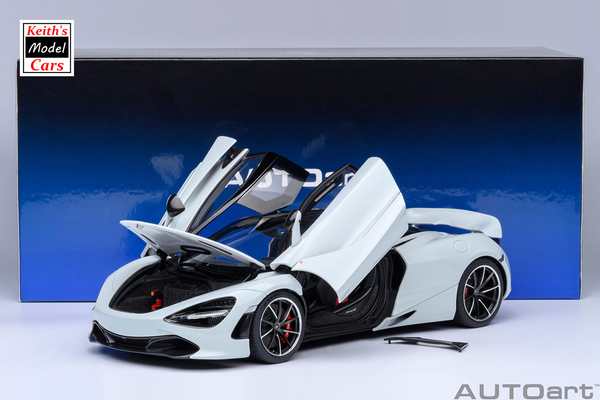 [1/18 Scale] McLaren 720S in Silica White by AUTOart Models