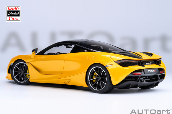 [1/18 Scale] McLaren 720S in Volcano Yellow by AUTOart Models