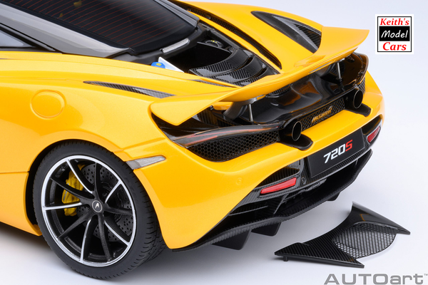 [1/18 Scale] McLaren 720S in Volcano Yellow by AUTOart Models