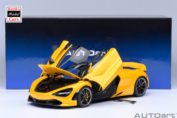 [1/18 Scale] McLaren 720S in Volcano Yellow by AUTOart Models