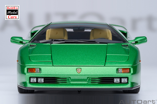 [1/18 Scale] Lamborghini Diablo SE 30th Anniversary in Verde Mic/Metallic Green by AUTOart Models