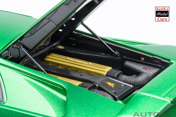 [1/18 Scale] Lamborghini Diablo SE 30th Anniversary in Verde Mic/Metallic Green by AUTOart Models