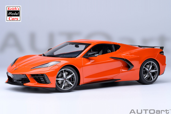 1/18 Scale Corvette Orange