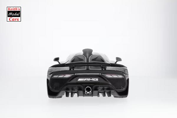 [1/12 Scale] Mercedes-AMG One in Silver-Black with Stars by NZG Models