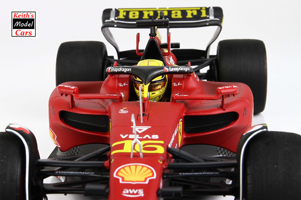 [1/18 Scale] Ferrari SF-75 Italian GP 2022 - Monza (No.16 Charles Leclerc) by BBR Models