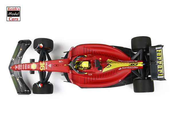 [1/18 Scale] Ferrari SF-75 Italian GP 2022 - Monza (No.16 Charles Leclerc) by BBR Models