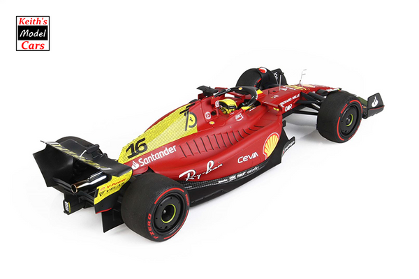 [1/18 Scale] Ferrari SF-75 Italian GP 2022 - Monza (No.16 Charles Leclerc) by BBR Models