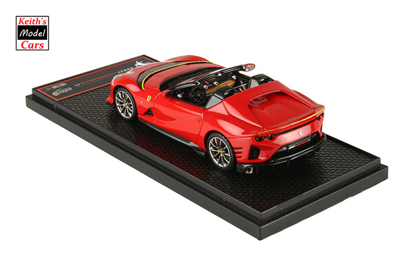 [1/43 Scale] Ferrari 812 Competizione Aperta in Rosso Corsa 322 by BBR Models