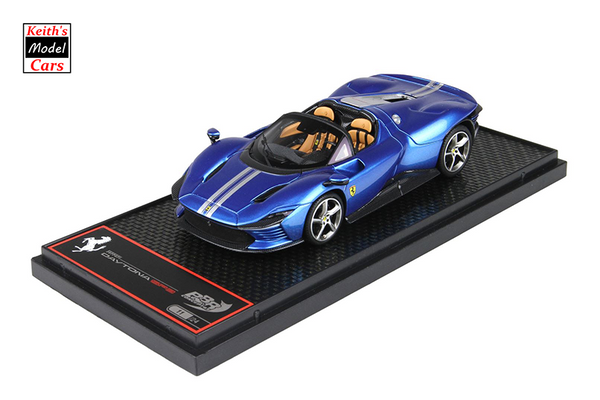 [1/43 Scale] Ferrari SP3 Daytona Series Icona in Blu Corsa by BBR Models