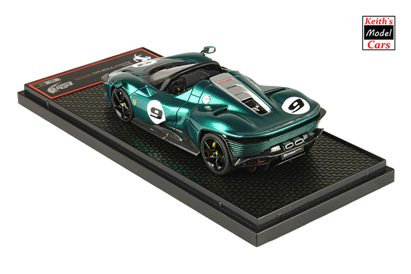 [1/43 Scale] Ferrari SP3 Daytona Series Icona in Green Jewel by BBR Models