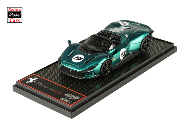 [1/43 Scale] Ferrari SP3 Daytona Series Icona in Green Jewel by BBR Models