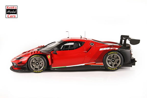 [1/18 Scale] Ferrari 296 GT3 Presentation Car by BBR Models