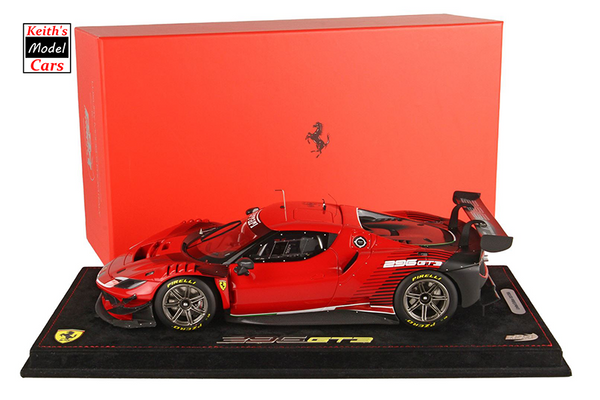 [1/18 Scale] Ferrari 296 GT3 Presentation Car by BBR Models