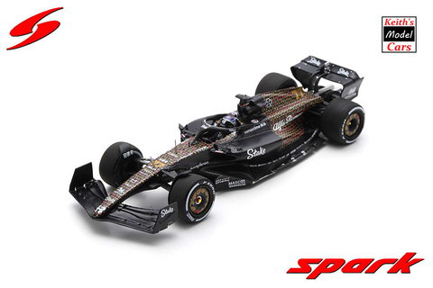 [1/43 Scale] Alfa Romeo F1 Team Stake C42 - Las Vegas GP 2023 - No.77 Valtteri Bottas by Spark Models