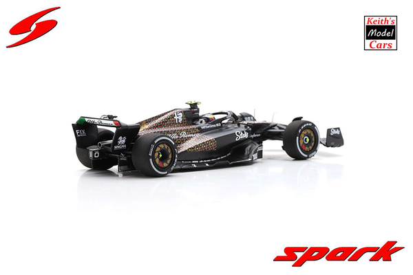 [1/43 Scale] Alfa Romeo F1 Team Stake C42 - Las Vegas GP 2023 - No.24 Zhou Guanyu by Spark Models