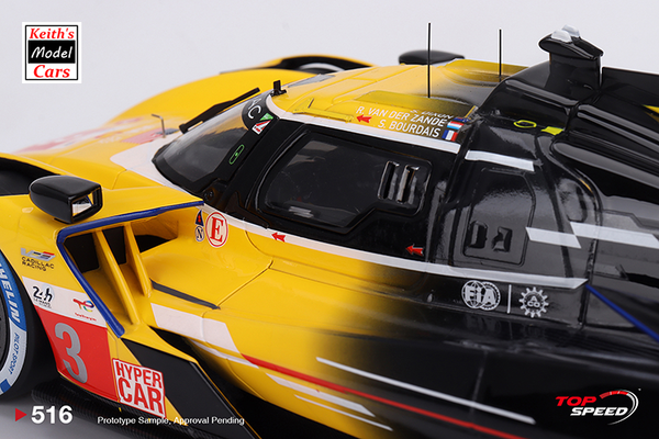 [1/18 Scale] Cadillac V-Series.R - Cadillac Racing (No.3) - Le Mans 24 Hours - 2023 by TopSpeed-Models