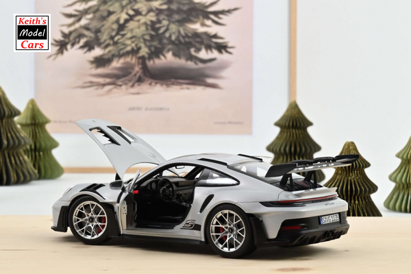 1/18 Scale Norev Porsche GT3 RS Grey