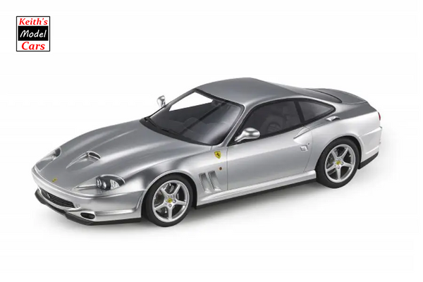 [1/18 Scale] Ferrari 550 Maranello in Silver by Top Marques