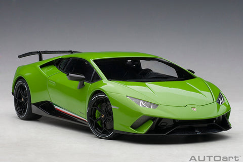 [1/18 Scale] Lamborghini Huracán Performante in Verde Mantis/Pearl Green by AUTOart Models