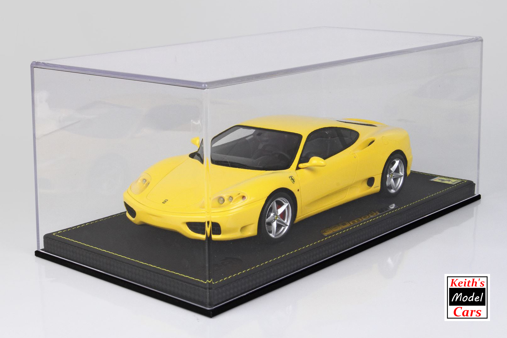 1:18 Scale BBR Models Ferrari 360 Modena (1999) in Giallo Modena with F1  Transmission (P18172D) – Keith's Model Cars