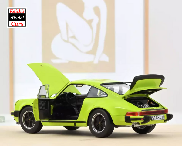 [1/18 Scale] 1976 Porsche 911 Turbo 3.0 in Light Green by Norev