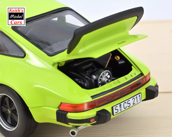 [1/18 Scale] 1976 Porsche 911 Turbo 3.0 in Light Green by Norev