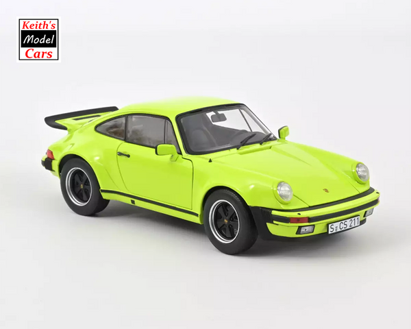 [1/18 Scale] 1976 Porsche 911 Turbo 3.0 in Light Green by Norev